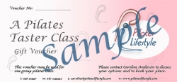 Pilates Taster Gift Voucher
